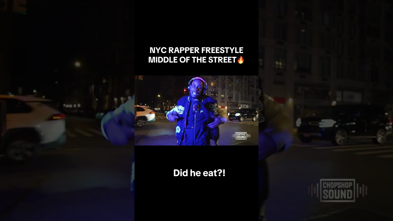 Nyc rapper in the STREETS IS CRAZY!🔥 