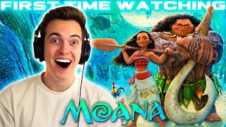 *MOANA* is PEAK DISNEY!! | First Time Watching | (reaction/commentary/review)