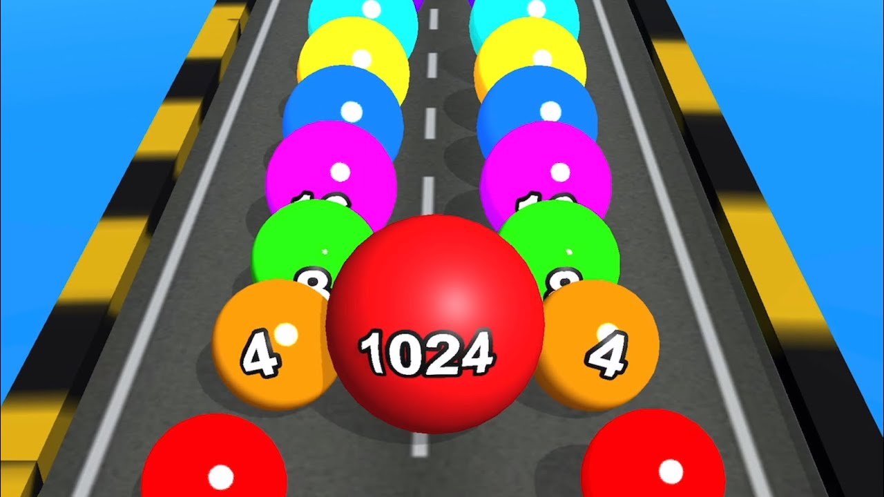 2048 Colors Ball Run 💸🎱❤️MAX LEVELS!! All Levels Gameplay Walkthrough Android, iOS NEW UPDATE