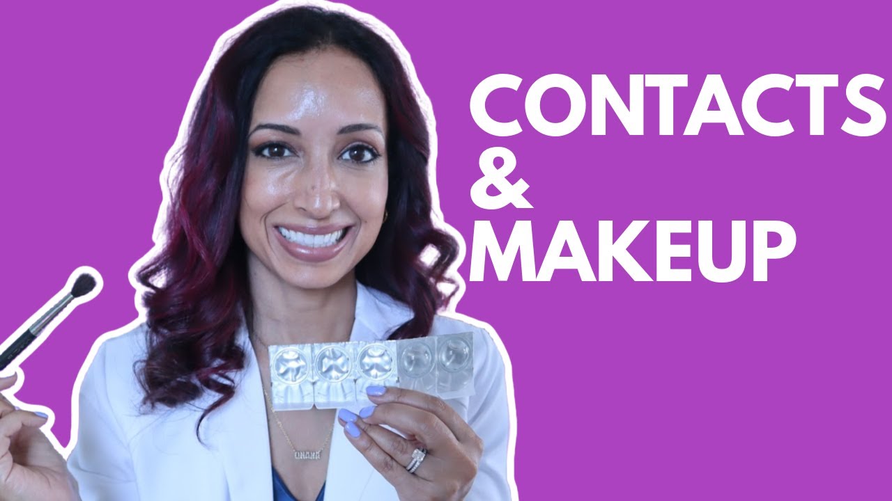 Makeup Tips for Contact Lens Wearers Eye Doctor Reviews YouTube