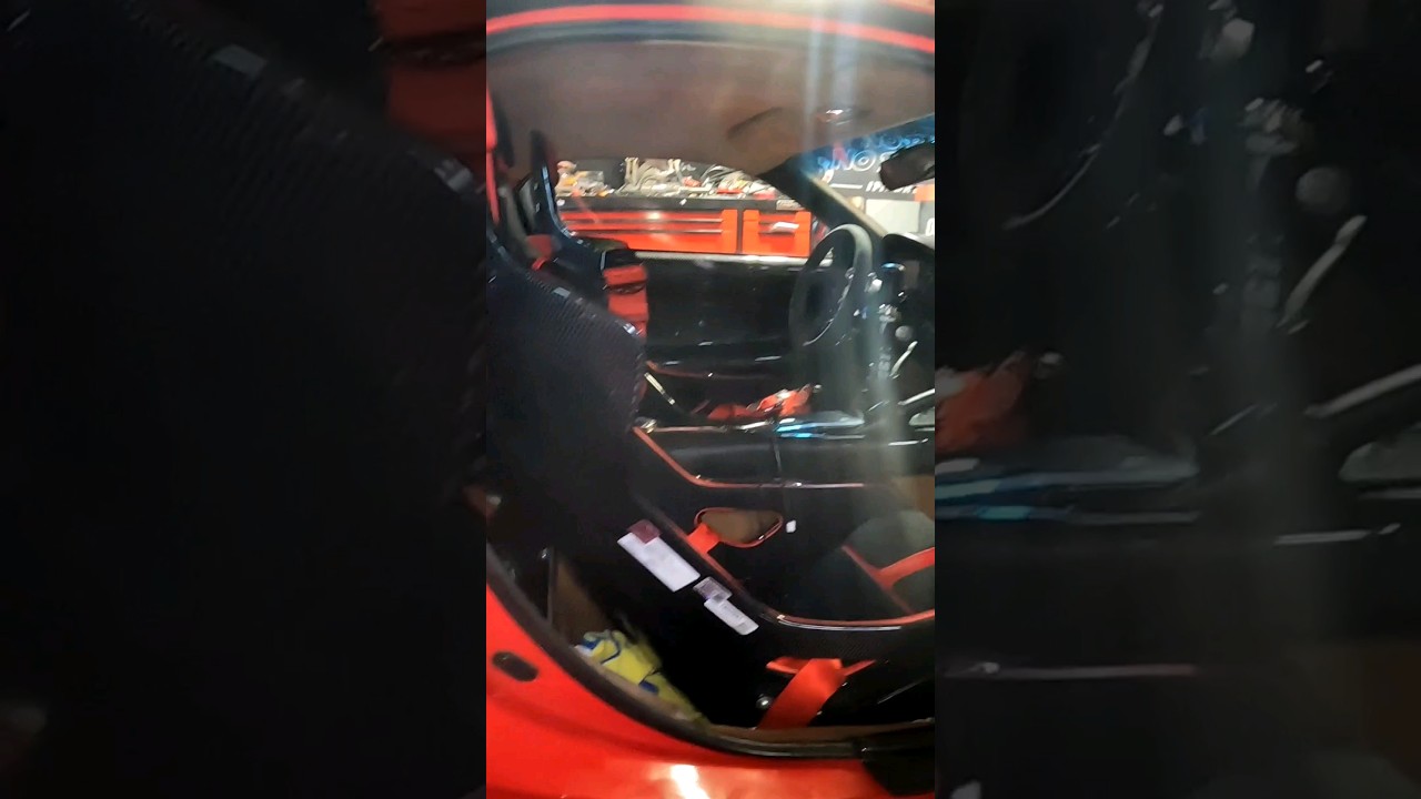 RX7 FD high-end interior with carbon fiber and Recaros