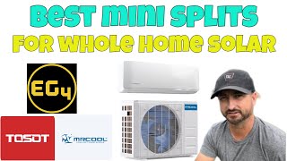 Celebrity TOP 3 Mini Splits for SOLAR POWERED HOMES Wealth