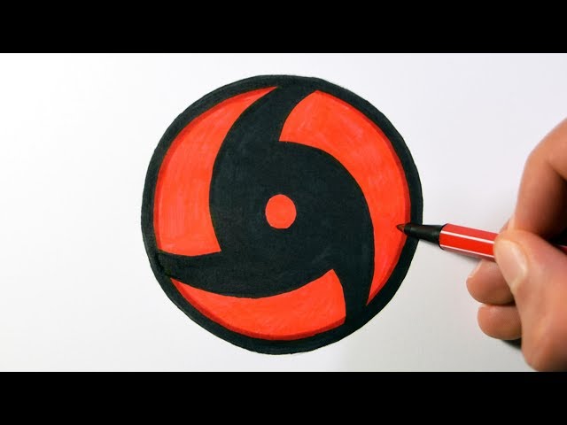 How To Draw Shisui Uchiha's Mangekyou Sharingan! - Step By Step Tutorial 