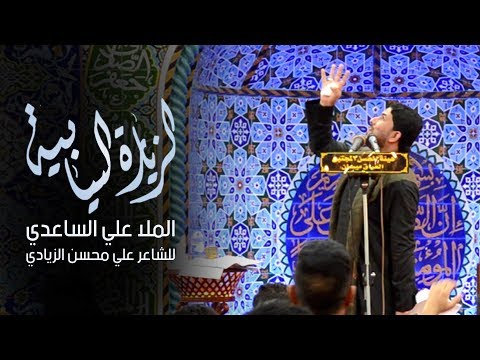 الزيارة النيابية الملا علي الساعدي