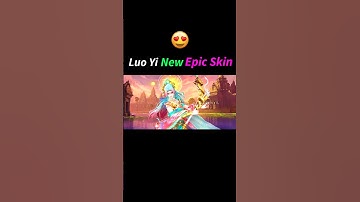 Luo Yi New Epic Skin😍 #mobalegends5v5 #moba5v5English #moba5v5pippin