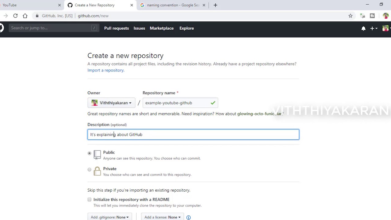 Git Tutorial - 4 - Creating and clone Repository | Tamil - YouTube