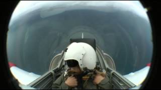 Sarah's Top Gun Ride In The L-39 At Wollongong