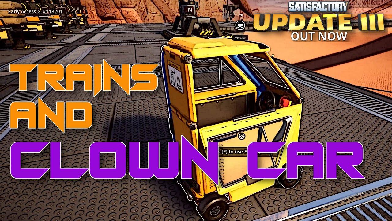 Satisfactory - Update 3- The Great Rail Expansion