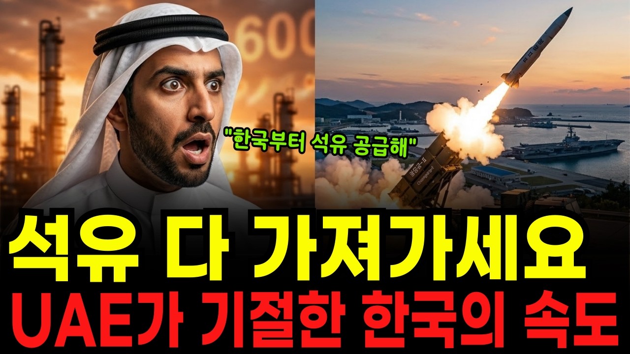 UAE 미사일 요청에 한국 속도에 전세계가 소름돋은 이유