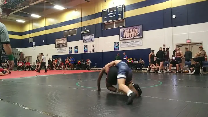 @JeremiahChavis Boca Ciega High School Duals Dec 17 2022 Match 1