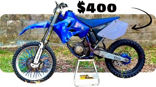 I Bought A Yamaha Yz125 For $400... Can I Get It Running ?