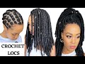 🔥 How To : CROCHET FAUX  LOCS  /NO WRAPPING  / NO RUBBER BANDS / Protective Style / Tupo1