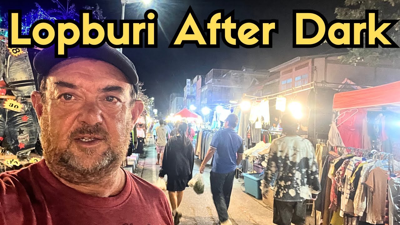 Lopburi After Dark: Thai Night Market & Monkey Hunt!