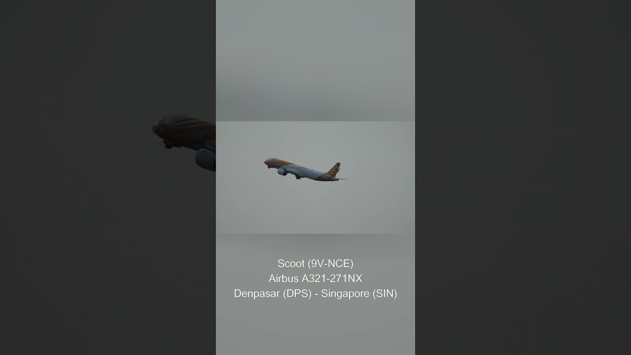 Scoot (9V-NCE) Airbus A321-271NX