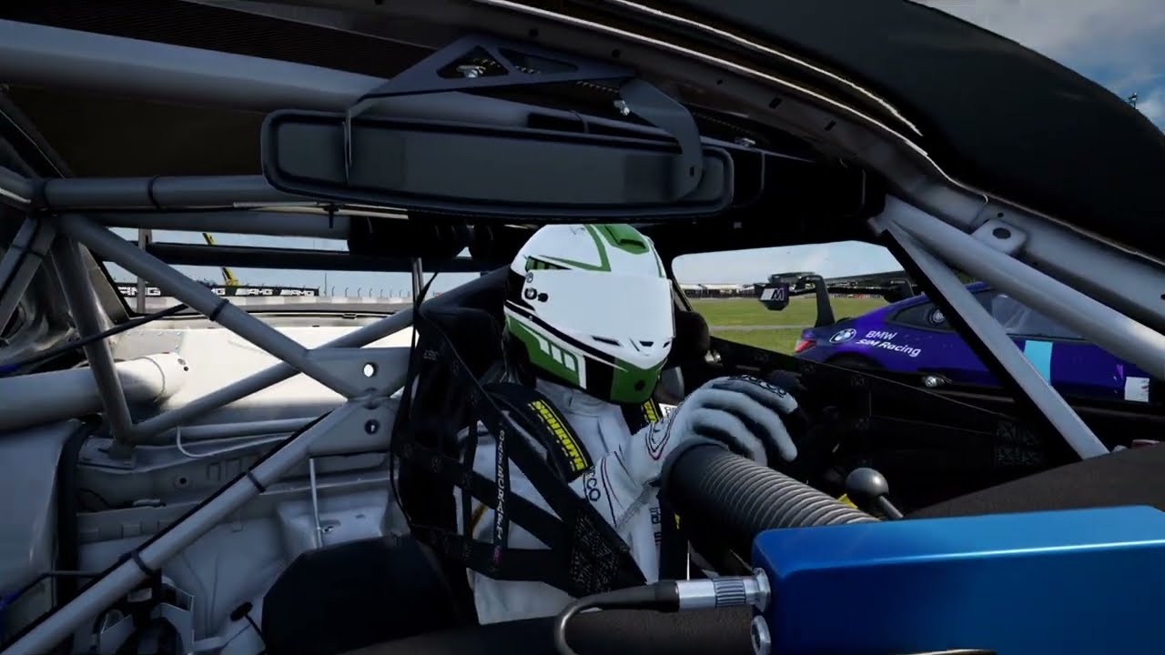 Inside outside multip  view in a porsche 992 gt3 rs