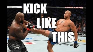 How to Kick Like Cyril Gane