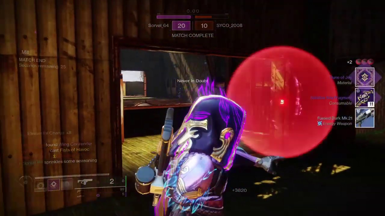 A Ghost Amidst the Combat...