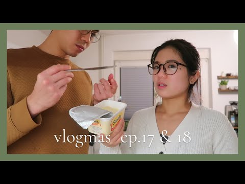 🎄VLOGMAS EP17 & 18❄️｜人造奶油不能烤餅乾？🍪Münster隱藏咖啡廳☕️