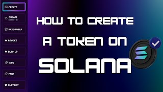 How to Create Your Own Token on Solana Blockchain | Classic Token Creator Tutorial