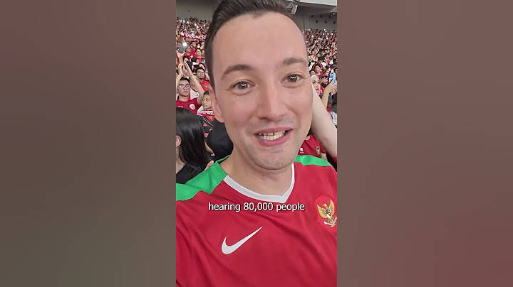 Indonesian Football Fans Are Impressive! 🇮🇩