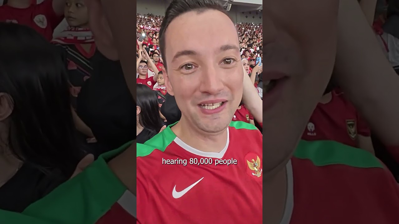 Indonesian Football Fans Are Impressive! 🇮🇩