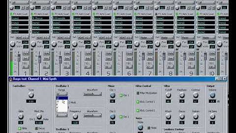 Oasys PCI Mini Moog emulation 1999