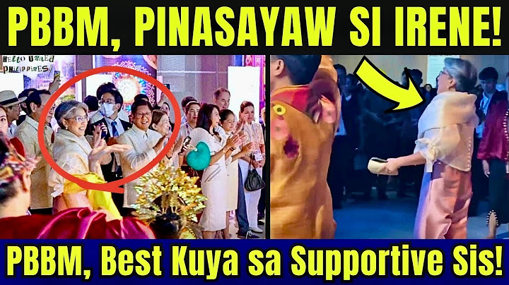 EXCLUSIVE! Behind the Scenes sa Osaka! PBBM, Pinasayaw si Irene at FL!