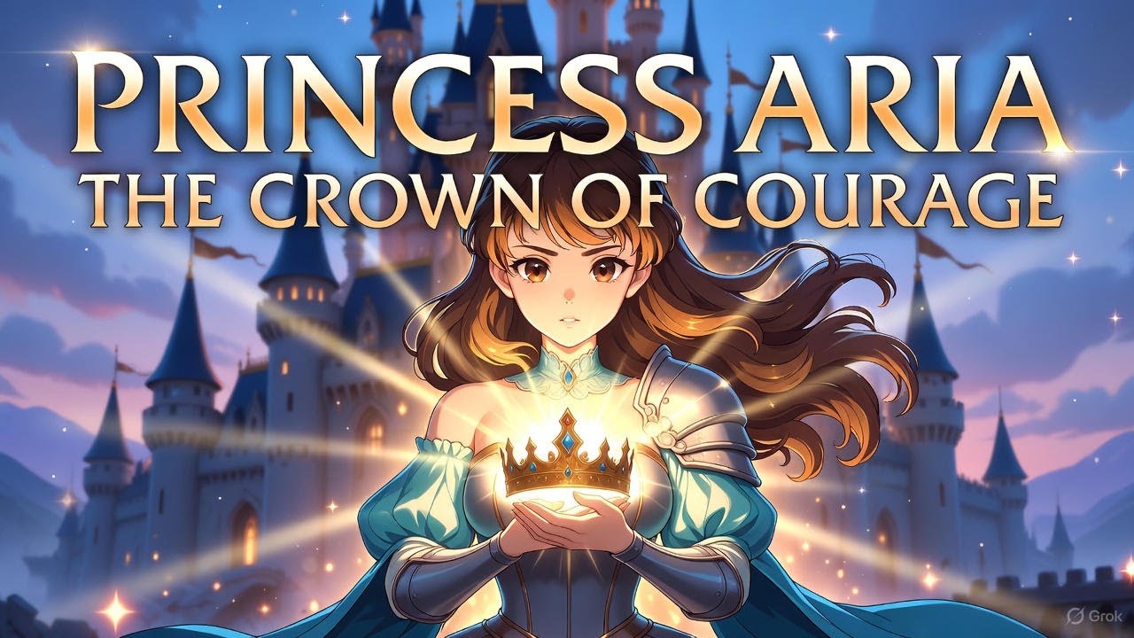 Princess Aria and the Crown of Courage | A Powerful Fairytale Story in English
