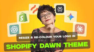 Resize & Re-colour Your Logo in Shopify Dawn Theme—No Code