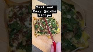 This is so easy to make for breakfast #quiche #quicherecipe #easybreakfast #breakfast