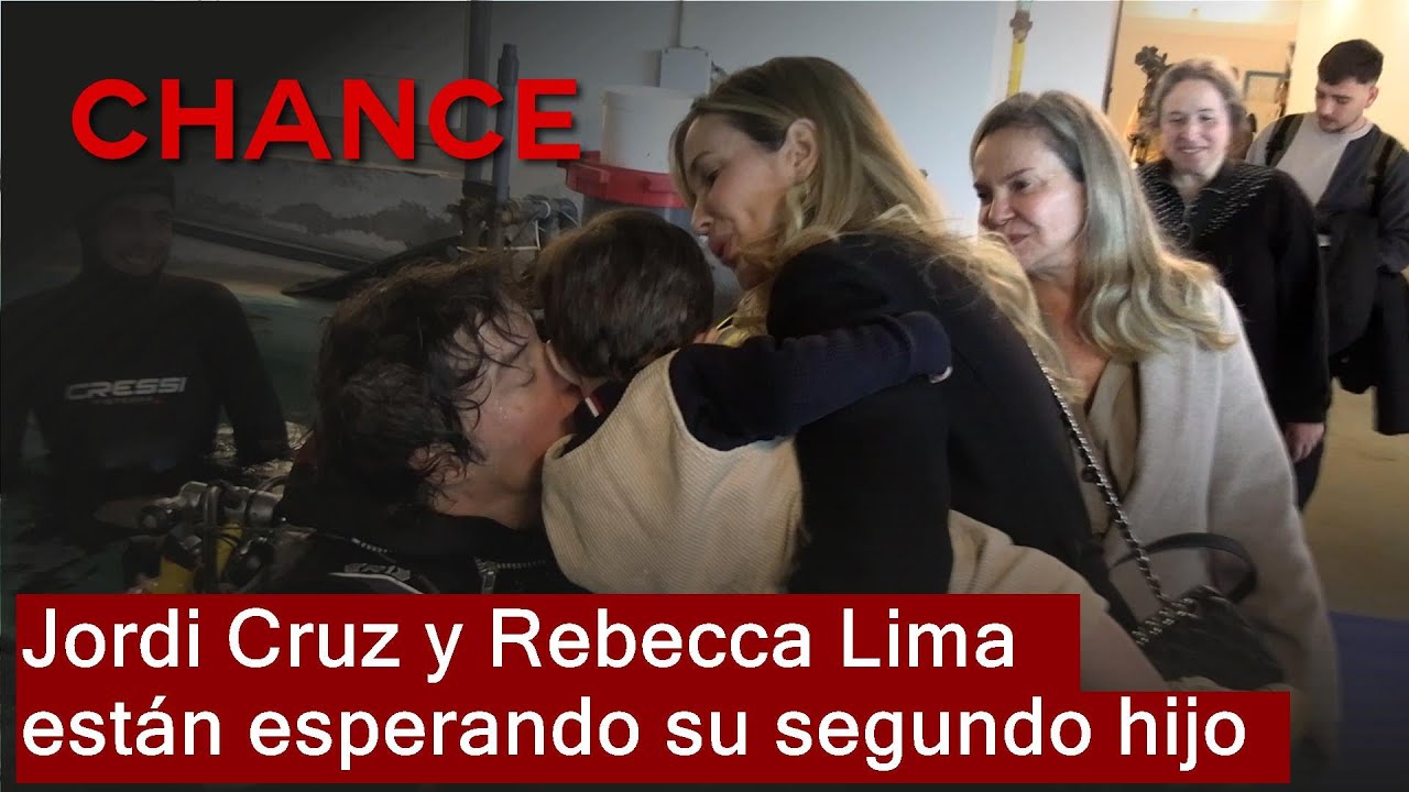 Jordi Cruz y Rebecca Lima están esperando su segundo hijo