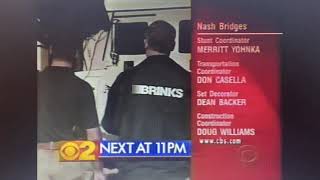 KCBS CBS 2 News at 11pm teaser and open November 14, 1997