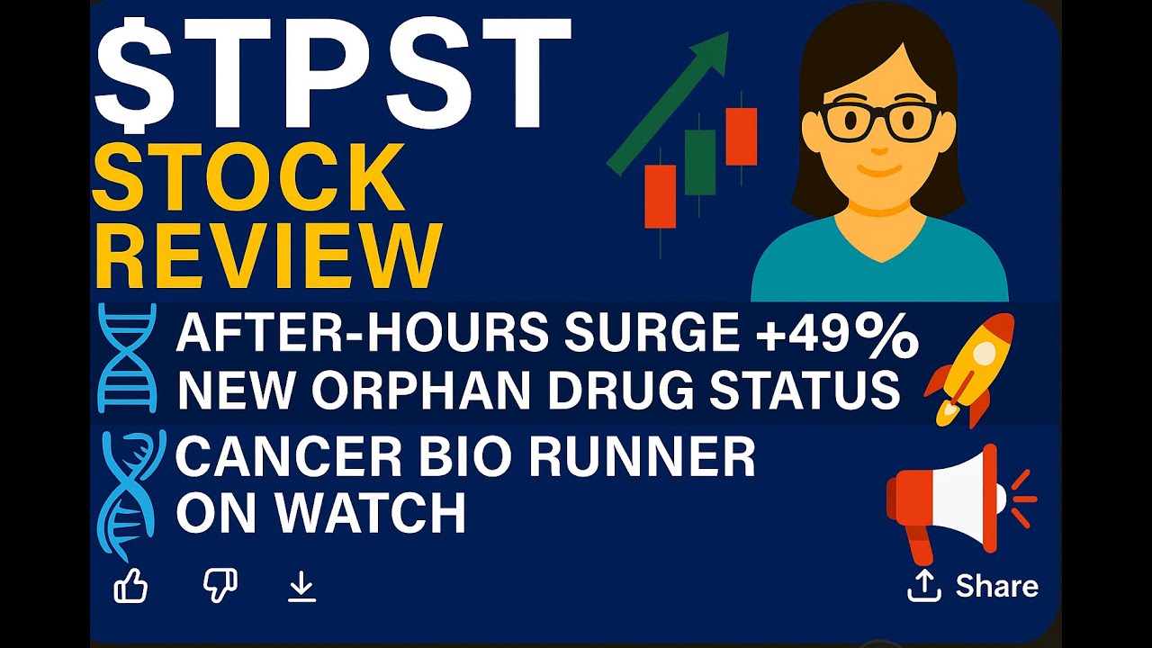 $TPST Stock Review 🧬 | Orphan Drug Catalyst + After-Hours Spike 🚀