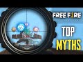 Top Mythbusters in FREEFIRE Battleground | FREEFIRE Myths #160