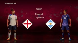 FIFA 23 - England vs Argentina | Quarter Final | World Cup 1966 | K75 | PS5™ [4K60]