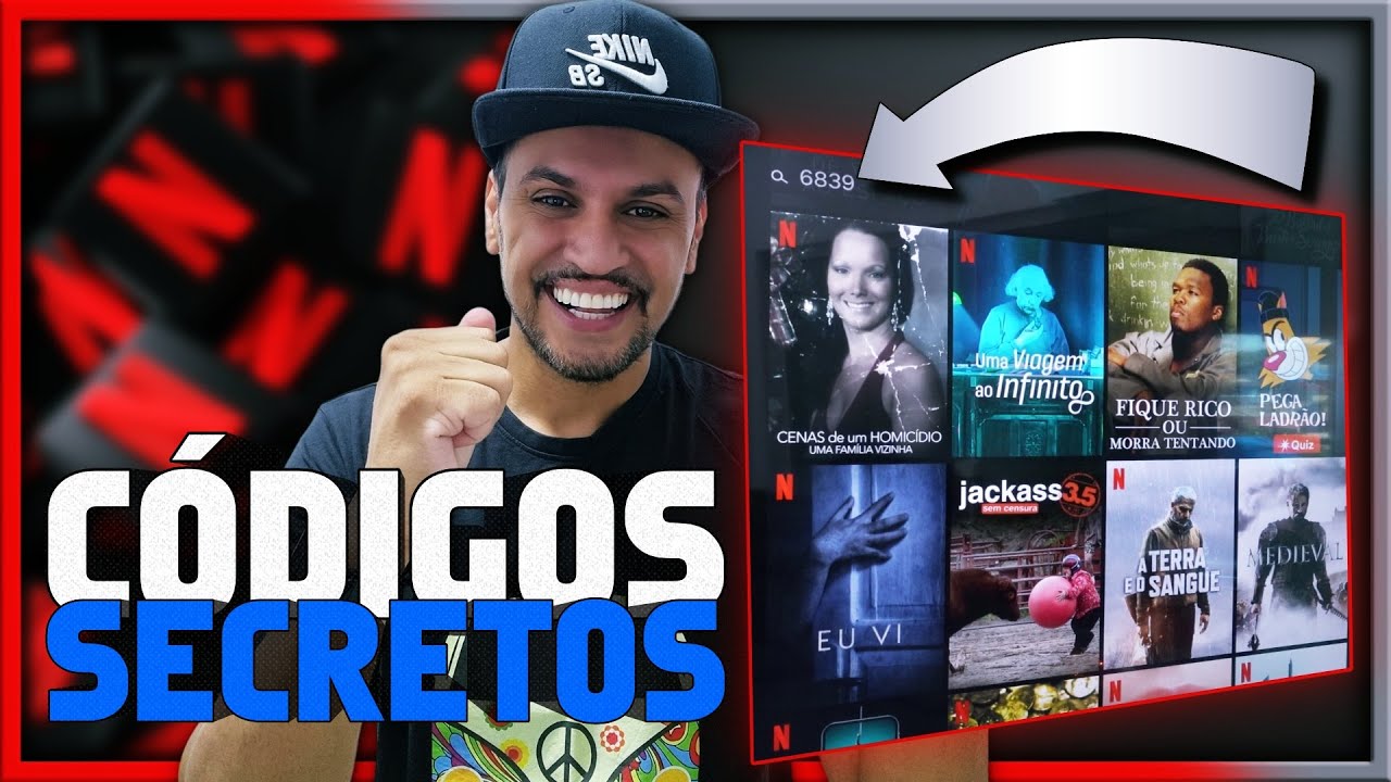 Digite esses códigos na pesquisa e veja o que aparece! #dicas #netflix