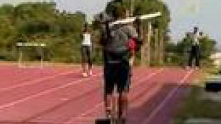 Sports-Usain Bolt Trains for Olympic Trials