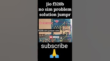 LYF jio f320b no sim card problem solution jumpr