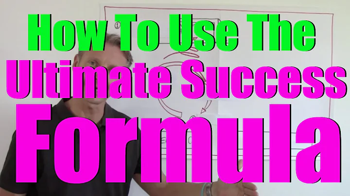 How To Use The Ultimate Success Formula (made famous by Tony Robbins)