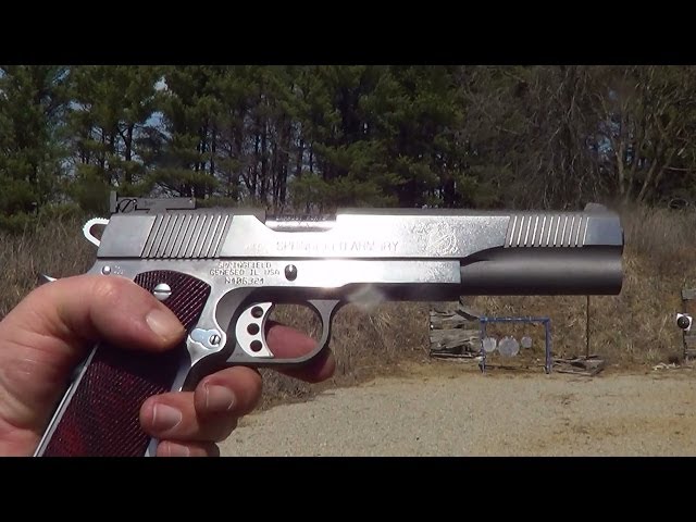 Springfield Armory 45 Super LongSlide V-16 1911 - YouTube