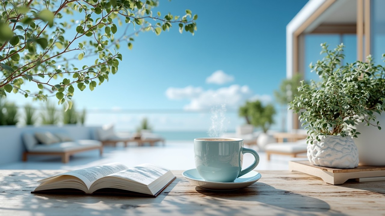 Расслабляющая босса-нова джаз музыка для кафе в спокойное утро и учебу