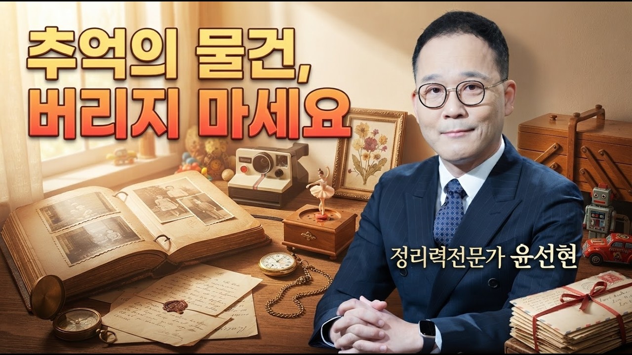 추억의 물건, 버리지 마세요 | '추억상자' 하나면 정리 끝납니다