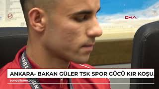 Ankara - Bakan Güler, Tsk Spor Gücü Kır Koşusu Takımını Kabul Etti