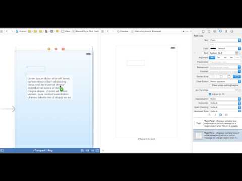 Xcode 6 Storyboard UITextView issue
