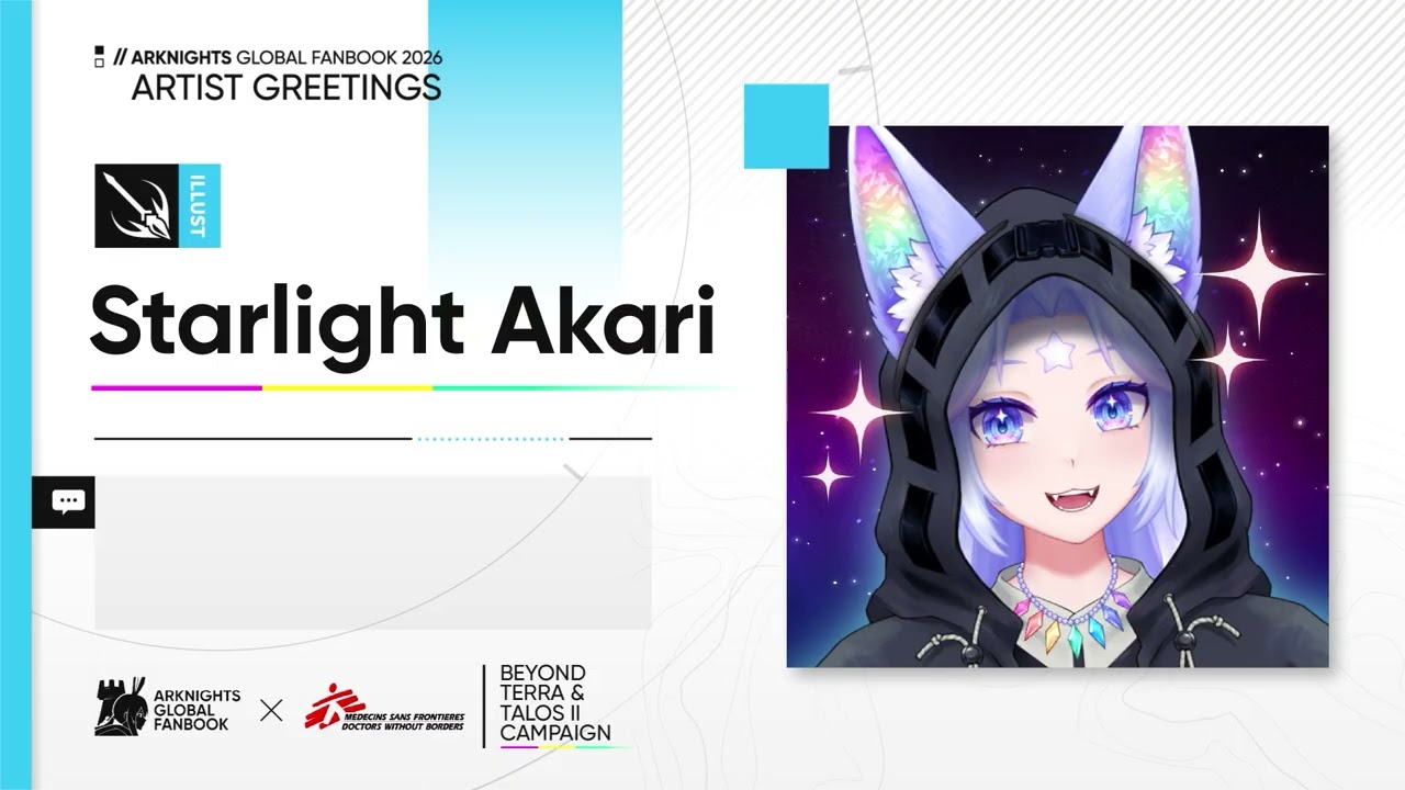 Arknights Global Fanbook 2026 Artist Greetings 03 - YouTube