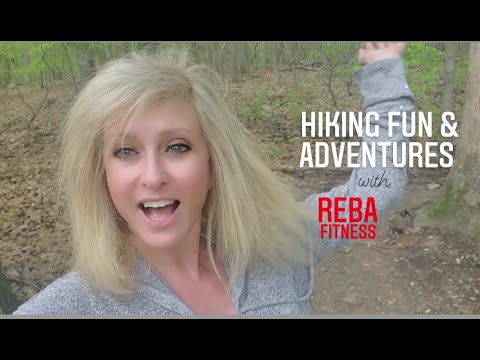 Windy Day on the trail with Hiker Chick Reba Fitness