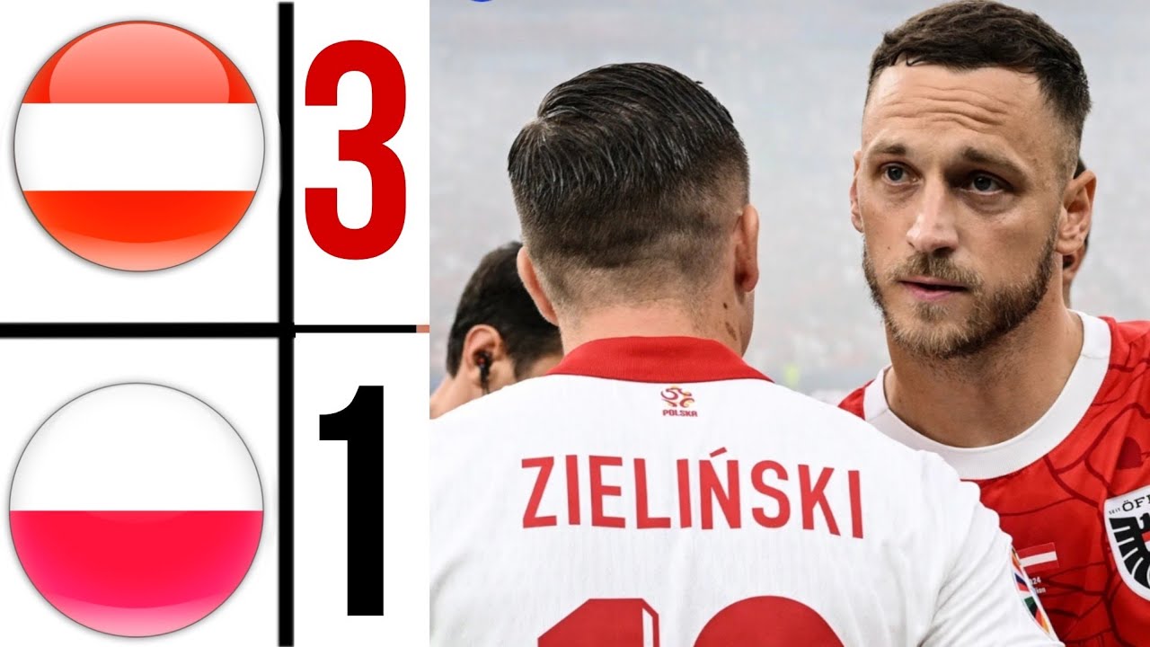Polska vs Austria (1-3) EURO 2024