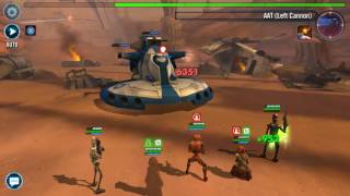 Star Wars Galaxy of Heroes Tank Stun
