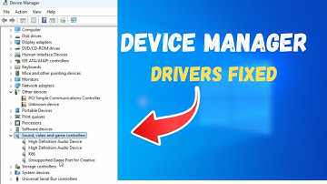 FIX Sound, Video and Game Controller Missing from Device Manager