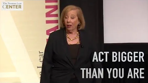 Rosabeth Moss Kanter: Act Bigger Than You Are